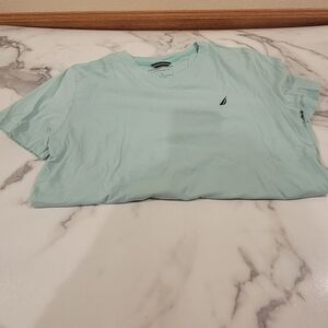 Nautica V-Neck Deck T-Shirt - Sz L